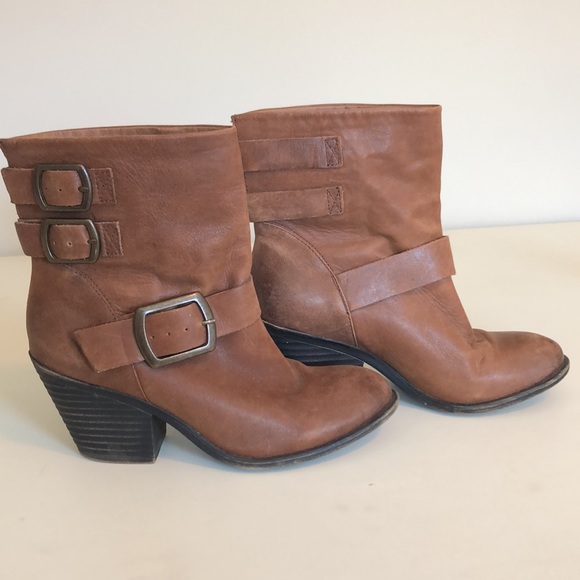 Lucky Brand Shoes - Lucky Brand LP Tommie Leather Boots